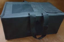 Portatile Pieghevole Cane ,Gatto ,Animale Domestico Gabbia Auto Travel Bag (Nero