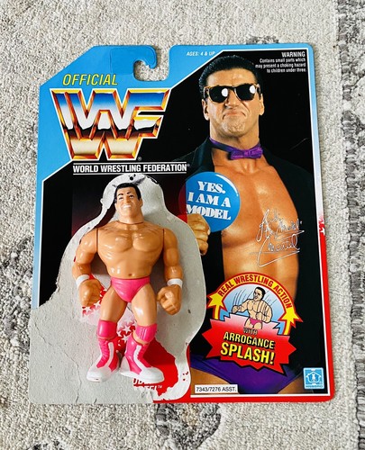 WWF Hasbro The Model Rick Martel W/Original Blue C...