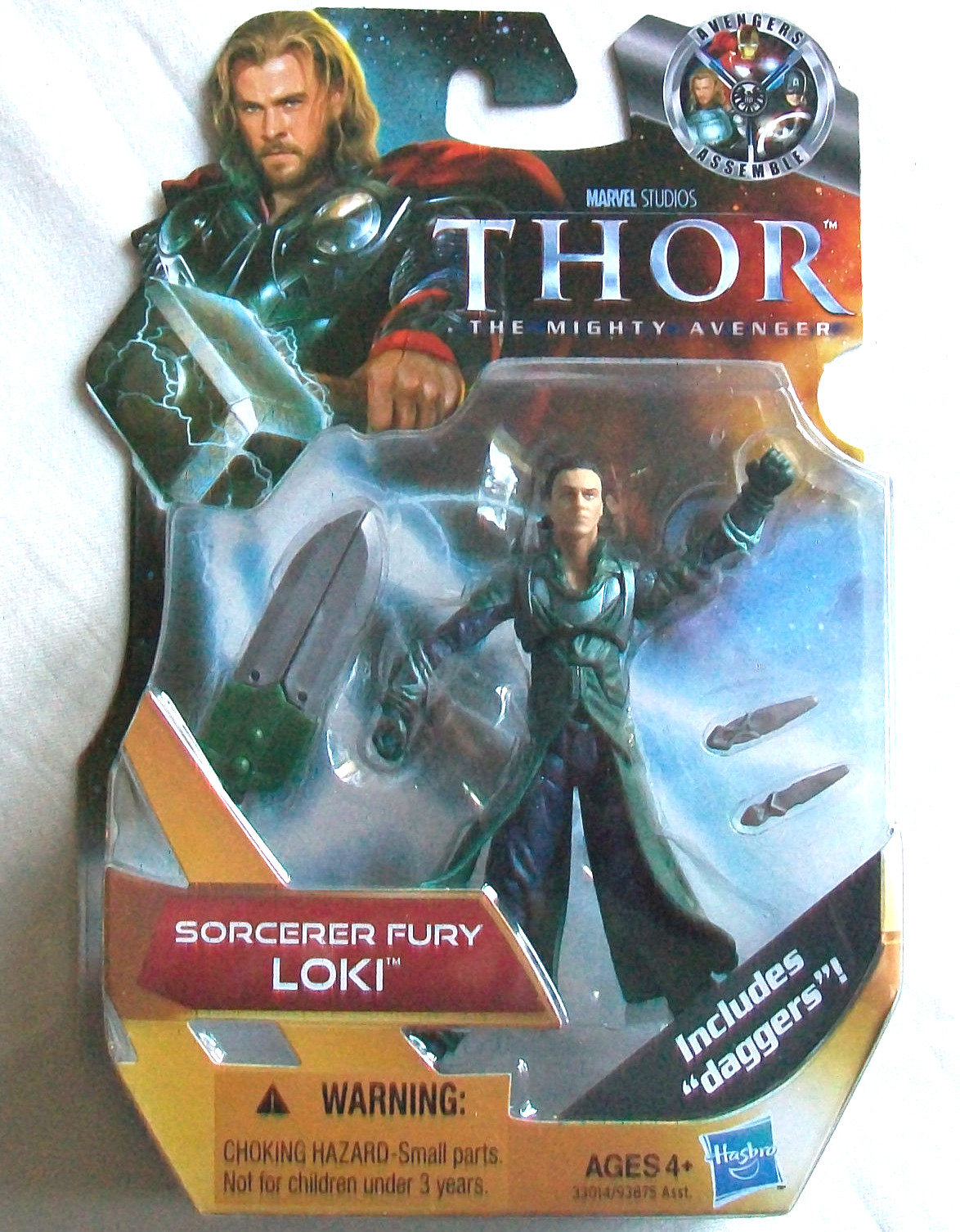Marvel THOR THE MIGHTY AVENGER 4"" Action Figure No. 18 SORCERER FURY LOKI