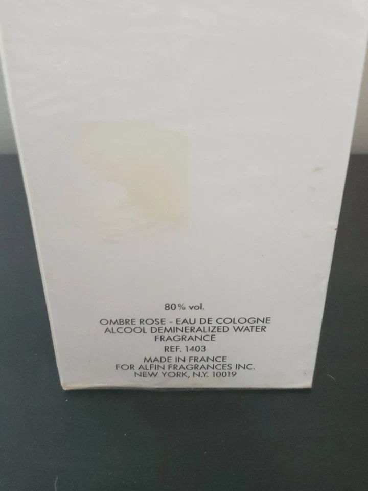 Nuevo Caja Sellada Ombre Rose Eau de Cologne Jean Charles Brosseau 90 ML/3 FL de colección Foto 3 de 3