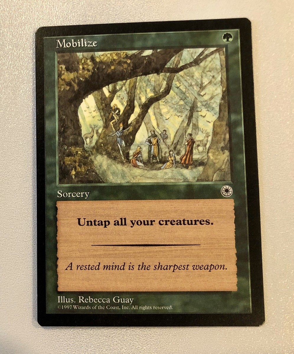 all cards with mobilize mtg MOBILIZE