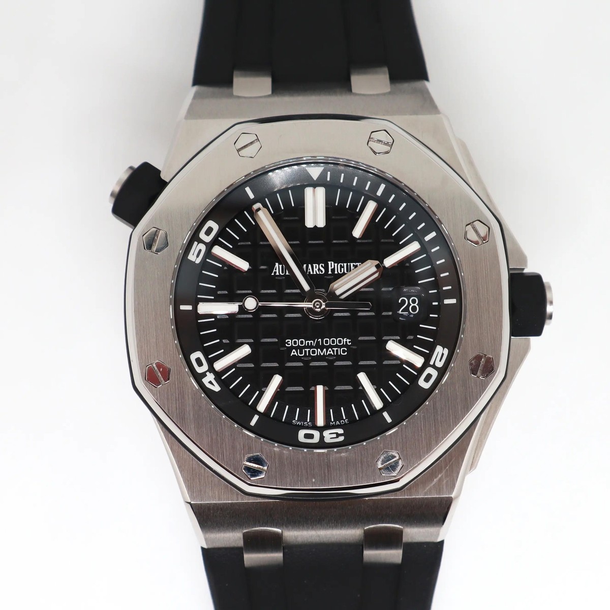 Mint Audemars Piguet Royal Oak Offshore Diver Steel Watch 15710ST