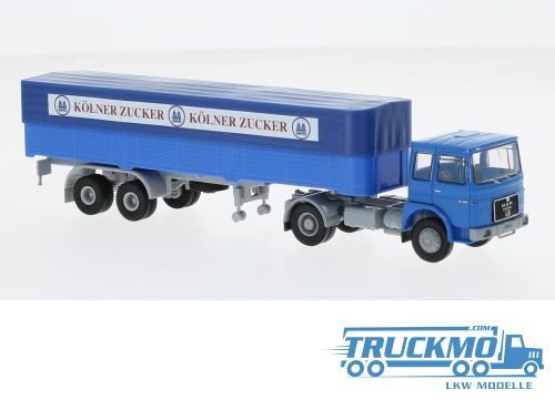 Brekina Kölner Zucker MAN F7 Pritschenplane 78150 - Bild 1 von 1