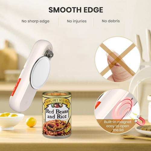 Electric Can Opener for Kitchen,Rechargeable Automatic Can Opener with Removable - Picture 6 of 8