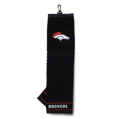 Denver Broncos  Golf Towel - Team Golf  - Embroidered  Premium Club Bag