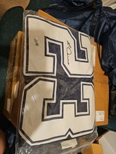 Rico Dowdle Signed Custom Dallas Cowboys Jersey Authenticated By Beckett