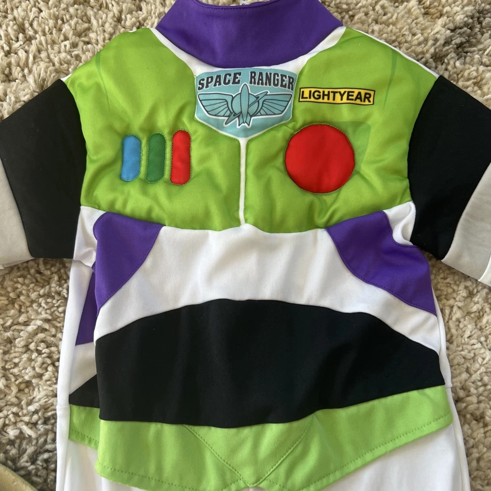 Guantes Disfraz Disney Toy Story 4 Buzz Lightyear Pequeños De Lujo Premium Foto 2 de 4