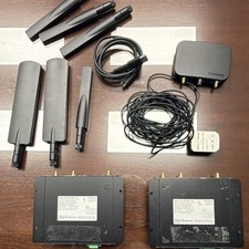 2 Pepwave MAX BR1 MK2 LTEA Unlocked LTE Router WiFi 3-port, with max adapter
