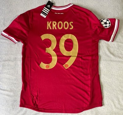 Toni Kroos #39 Bayern Munich Jersey - 2013 UCL Final - Authentic