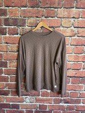 Vuori Sunrise Crew Long Sleeve Top Womens Size Small Pullover Mauve Purple