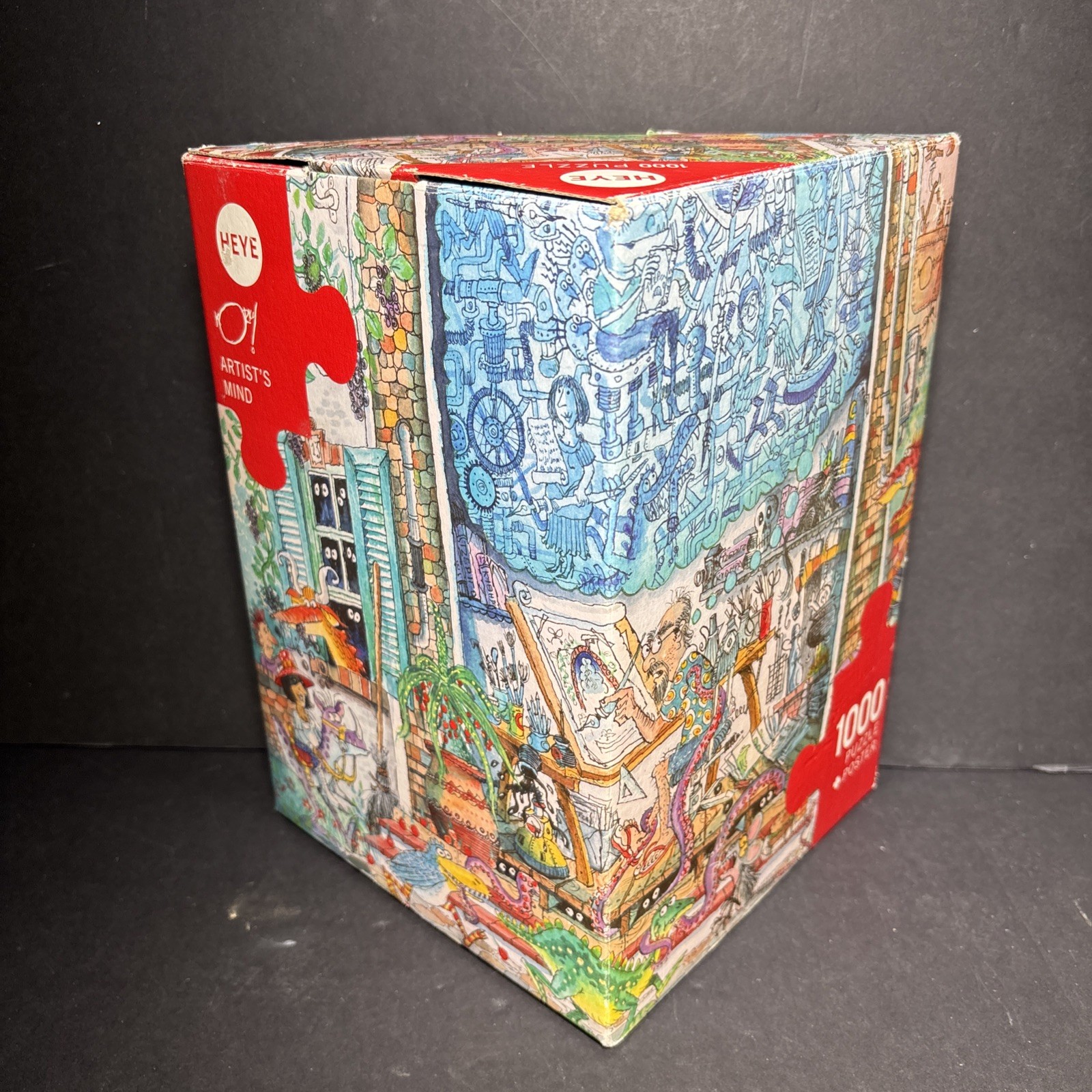 HY29932 Heye Puzzles Triangular 1000 Piece Pc Paul Artist's Mind PL Jigsaw