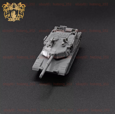 3D Printed 1/144 U.S. M1A2 Abrams Main Battle Tank Unpainted Model