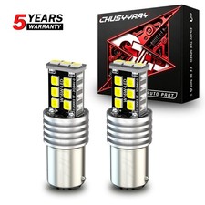For Honda Accord 1998-2015 1157 White 6000k Led Turn Signal Light 2pc