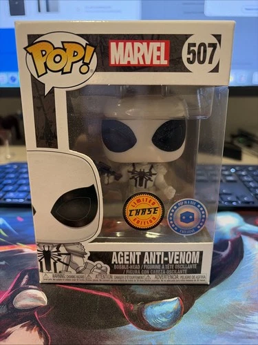 Funko Pop! Vinyl: Marvel - Agent Anti-Venom #507 (Chase) Pop In A Box Exclusive