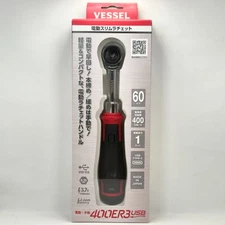 VESSEL 400ER3 Cordless Electric Slim Ratchet MotionPro Manual USB Type-C JAPAN