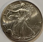 2004 American Silver Eagle $1 1 oz .999 Fine Silver Coin Uncertified