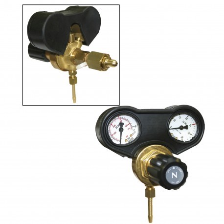 Manomètre détendeur gaz 30 l/min et débitmètre de rechange universel