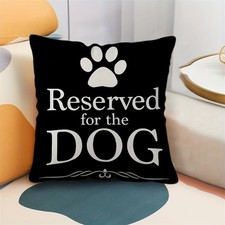 2D Pillowcase Dog Throw Pillow Cover Decorating Sofas Living Rooms Outdoor Space