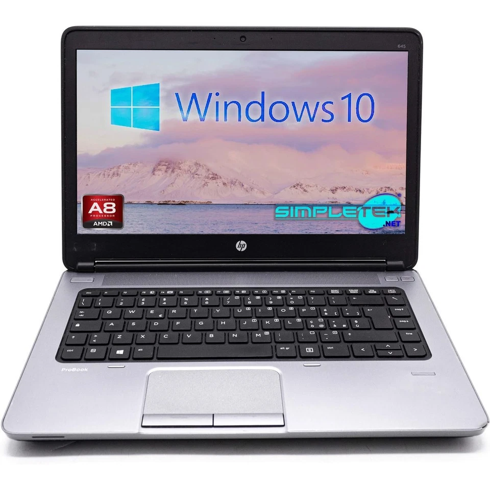 HP 645 G1 AMD A8 WINDOWS 10 16GB 2TB PC PORTATILE NOTEBOOK LAPTOP AZIENDALE - Immagine 2 di 4