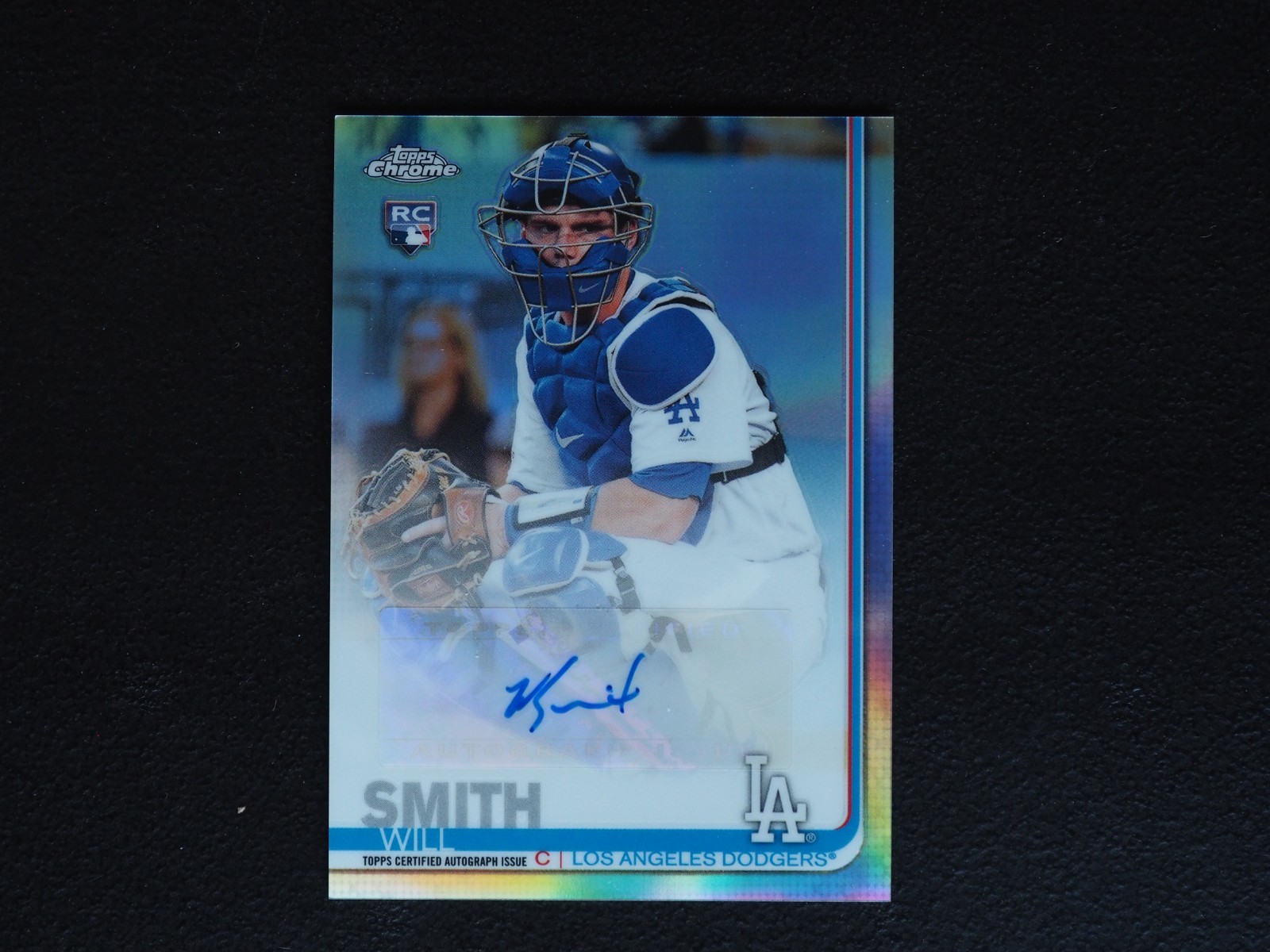 2019 Topps Chrome Update Will Smith RC Rookie AUTO Autograph Refractor NMMT+