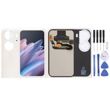 Original secondary LCD screen for OPPO Find N2 Flip, white