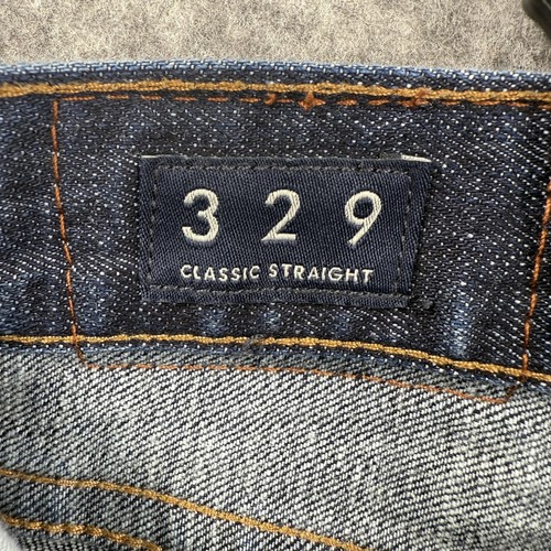 Lucky Brand Jeans Herren 38x30 Blau Denim 329 Classic Straight Medium Wash Zip Fly - Bild 12 von 17