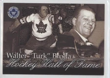 2002-03 Topps Maple Leafs Platinum Collection Hockey Hall of Fame Turk Broda HOF