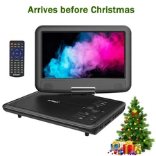 ieGeek 11.5" Portable DVD Player for Kids and Car, 9.5" Eye-Protective Screen