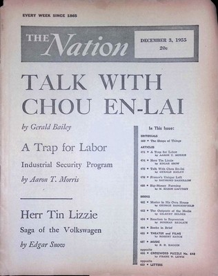The Nation Magazine Dec 3 1955 Labor Trap Industrial Security Union