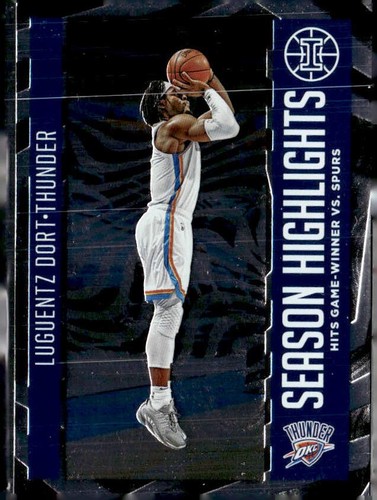 2020 Panini Illusions Luguentz Dort #20 card