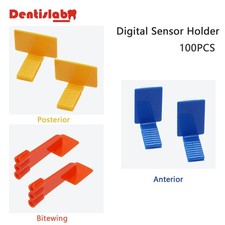 Dental Sensor Holder Dental X-ray Adhesive Bite block fits Ring Arm 100 pcs