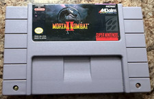 Mortal Kombat II (Nintendo SNES, 1994) Cart only