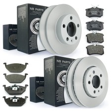 Bremsscheiben Beläge vorne hinten für Audi A3 Seat Ibiza 3 4 VW Golf 4 Polo 9N