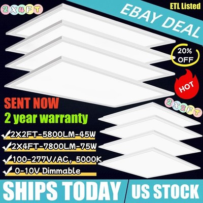 2x4ft LED Panel Light,2 ft. by 2 ft. LED Light Panel,Ceiling Lighting Fixtures