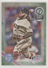2018 Topps Gypsy Queen Green Johnny Cueto #20 f2s