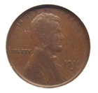1914 "D" Lincoln WHEAT Cent Penny 1c ANACS VG10 #656 Very Good Soapbox ECC&C Inc