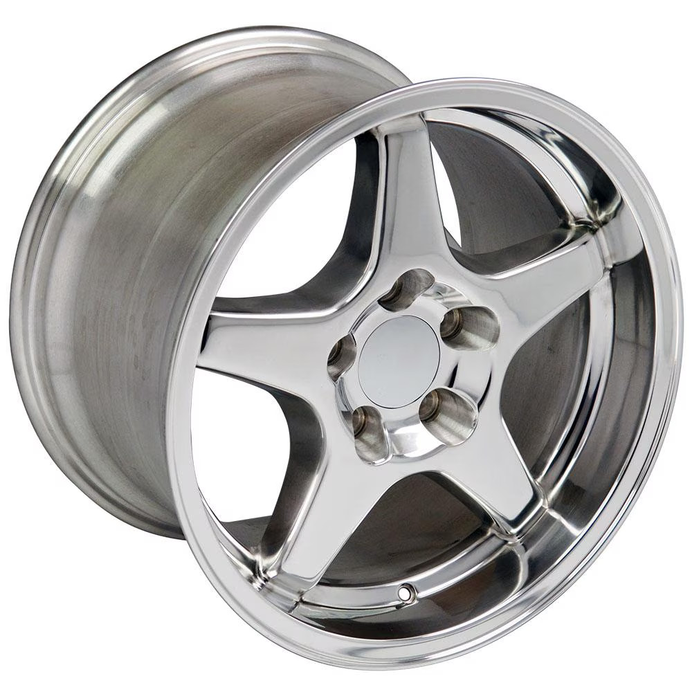 Polished 17x11 Wheel 5036 REAR Fits C4 Corvette Camaro Firebird