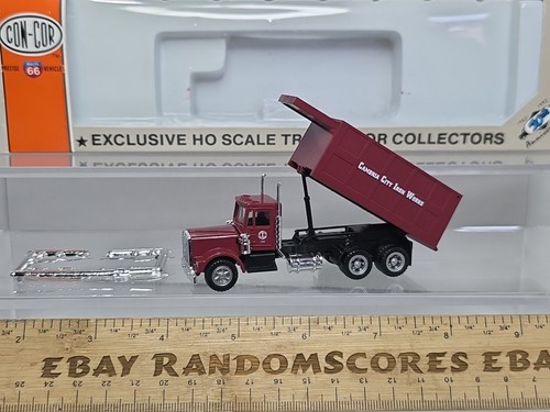 Camión de volteo Con Cor escala HO 1065 Ken Worth Cambria City Iron Works carbón 1:87 nuevo de stock | Zustand: New