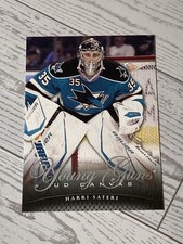 San Jose Sharks 2011-12 Upper Deck Young Guns C112 Harri Sateri UD Canvas Hockey