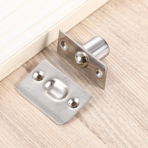 Spring-Invisible Wood Cabinet Door Bead Lock Closet Ball Catch Latch + Screw - Picture 10 of 12