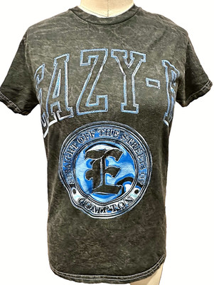 Eazy E Black Stonewash T Shirt S   Straight Outta Compton Graphic Tee