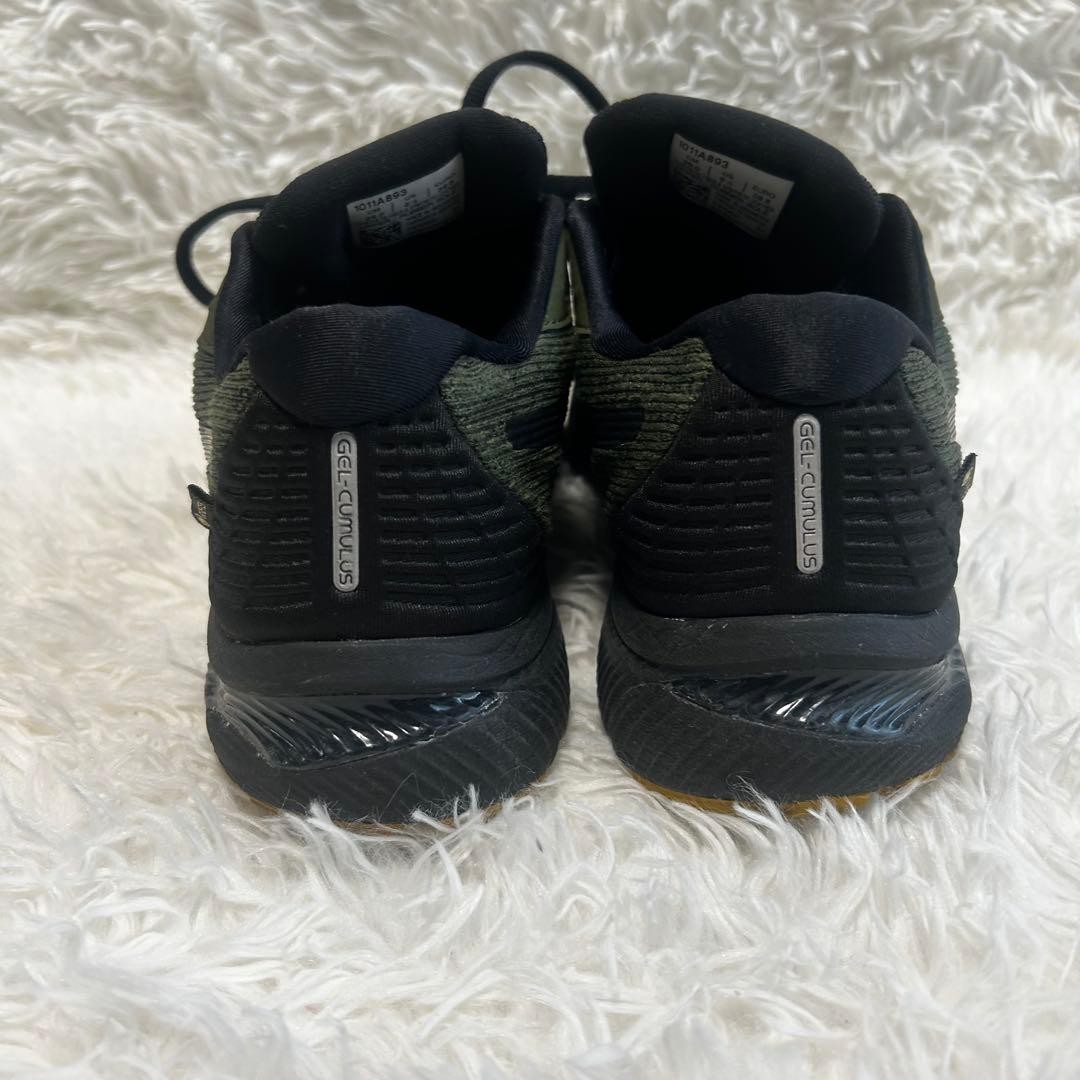 Asics Men's Running Shoes GORE-TEX Olive Green 25cm Excellent Condition thumbnail 8