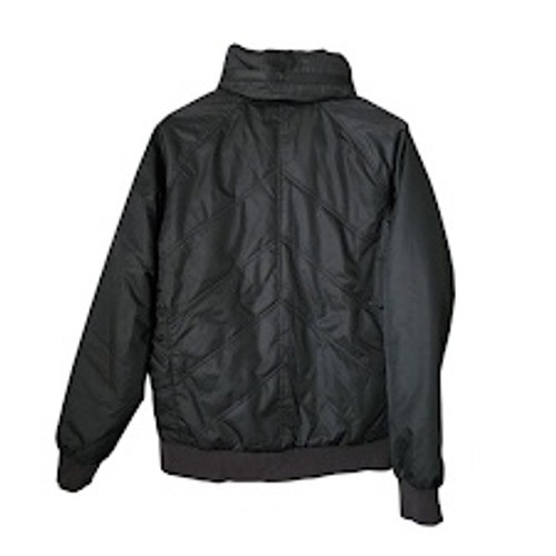 NIKE Shield Bomberjacke schwarz rot Swoosh Puffer Style Large Streetwear 2010 - Bild 2 von 8