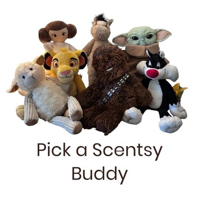 PICK YOUR SCENTSY BUDDY Plüsch Dufttier Disney Star Wars Grogu Chewbacca 