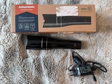 Grundig EasyCurl Akku Lockenstab kabellos, 3 Temperaturstufen, Keramik, Schwarz