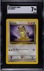 1999 POKEMON JUNGLE #56 MEOWTH SGC  NM 7