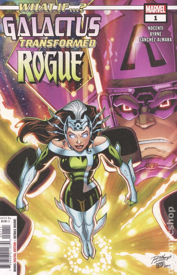 What If Galactus Transformed Rogue 1A VF 2025 Stock Image
