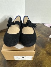 Rothy s Kids The Kids Velvet Tux Bow Mary Jane Black Size 11 NEW Sold Out