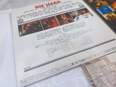 暗殺者の家　　　レーザーディスク　　　　rivinBE Die Hard Trilogy Laserdisc Set Japan LD 1 2 3 Bruce Willis English