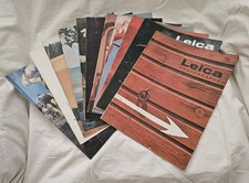 Lot Of 11 Vintage Leica Photography Magazines English Edition 1956-1967, 31 Pgs.